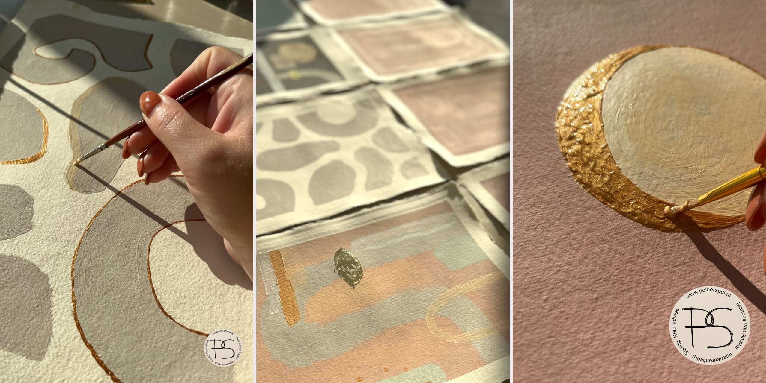 Workshop Poster schilderen - Foto