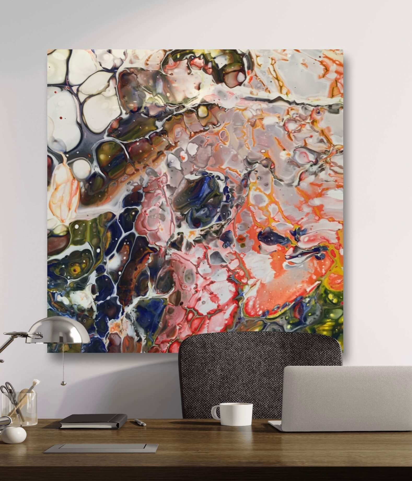 Samen gieten is genieten, workshop pouring - Foto