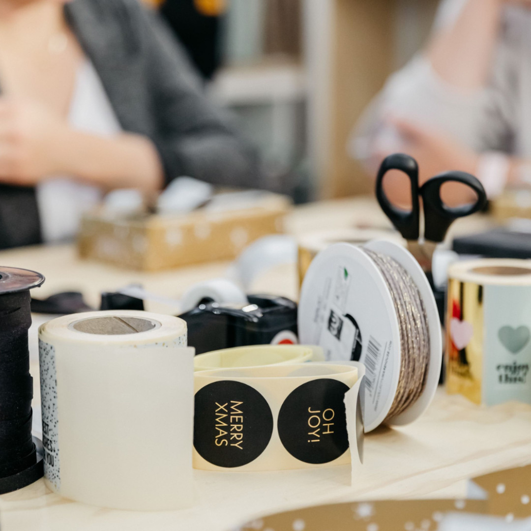 Inpakworkshop | Op locatie | Oktober - December - Foto