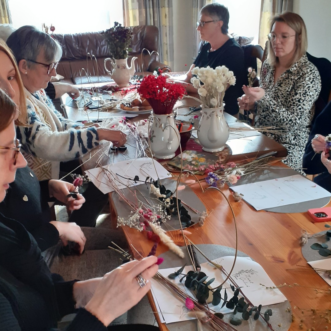 Privé workshop Flowerhoop - Foto