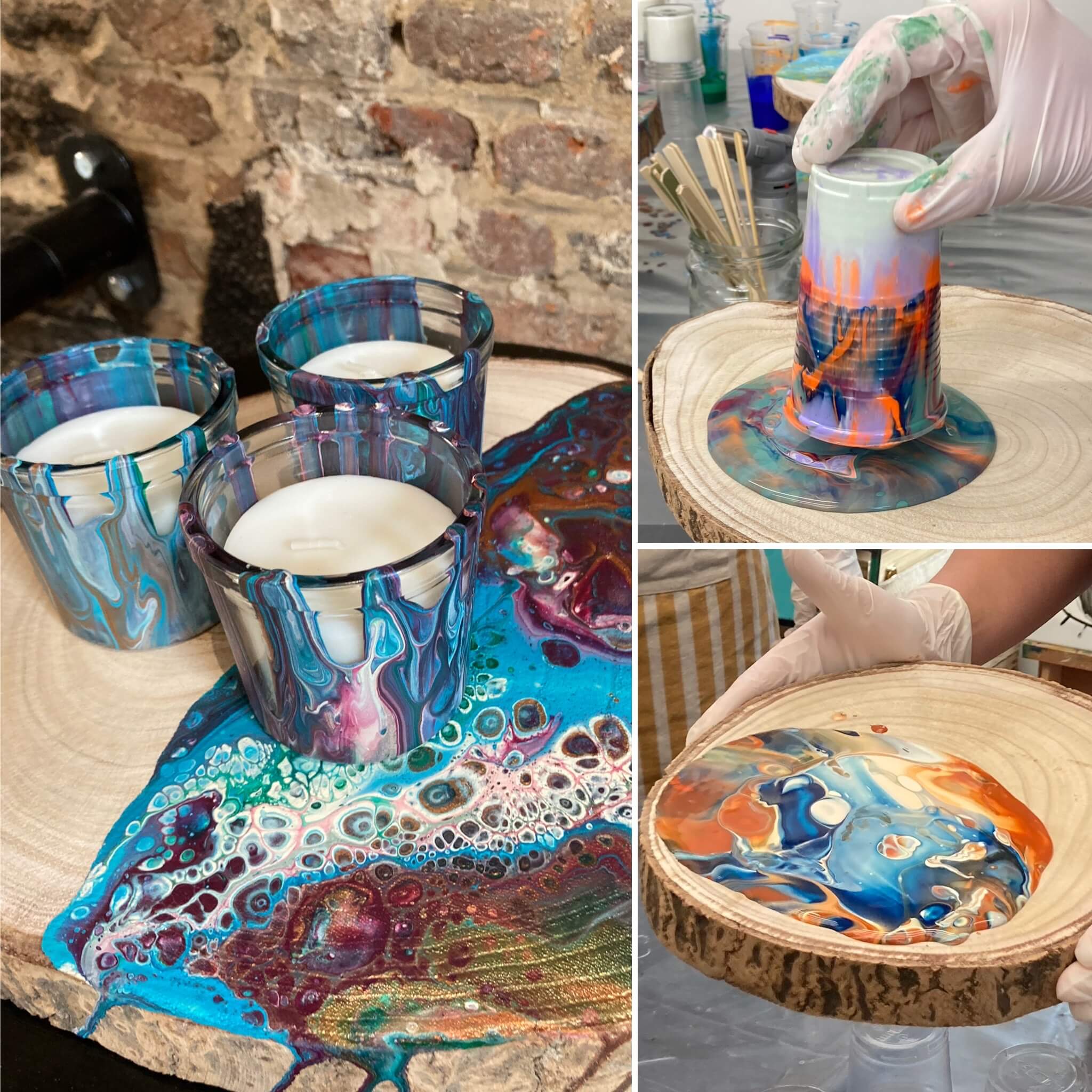 Workshop Breng sfeer met een zelfgemaakte schaal en kaarsen in pouring