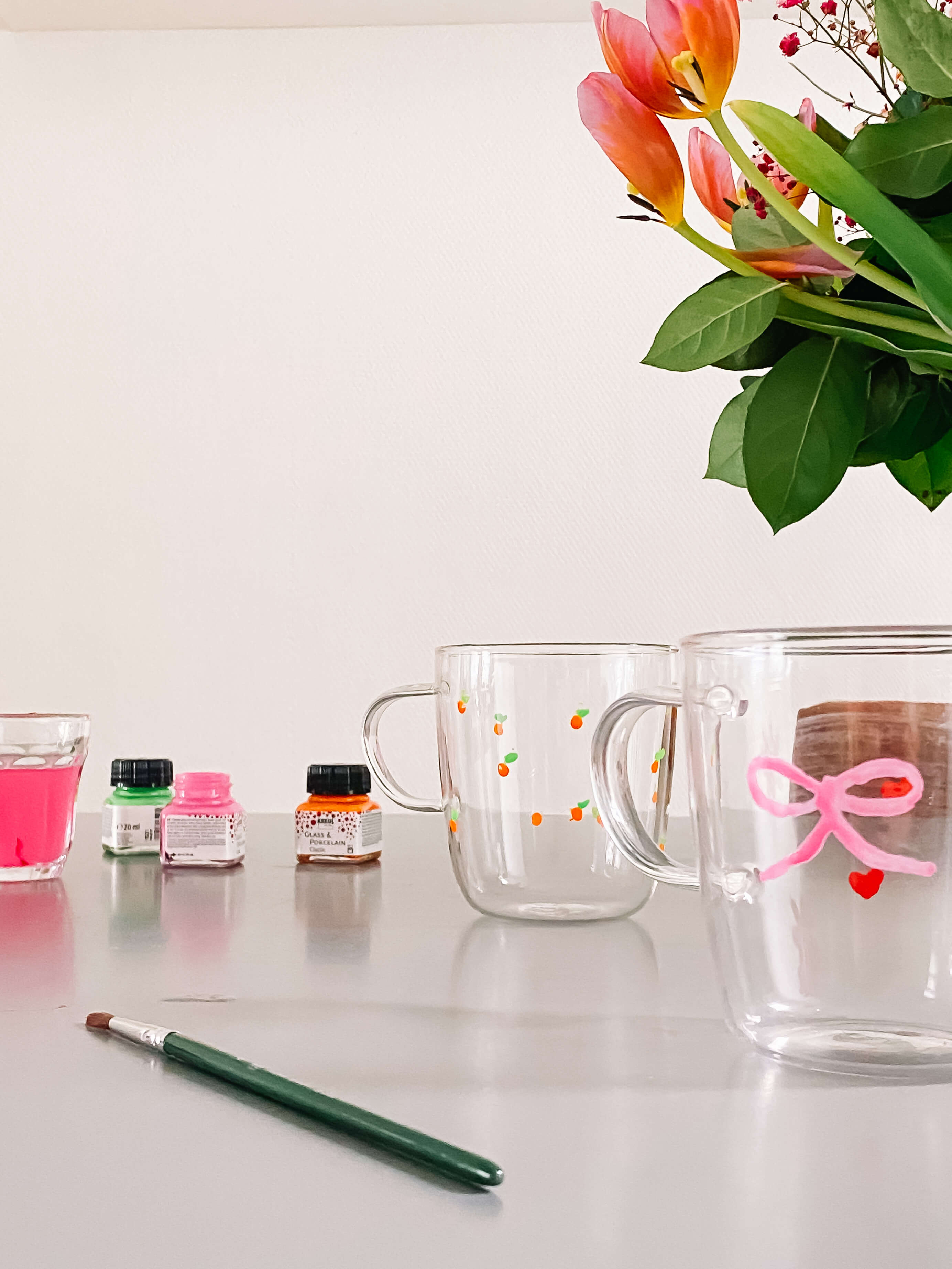 Workshop Box: Glazen beschilderen - Foto