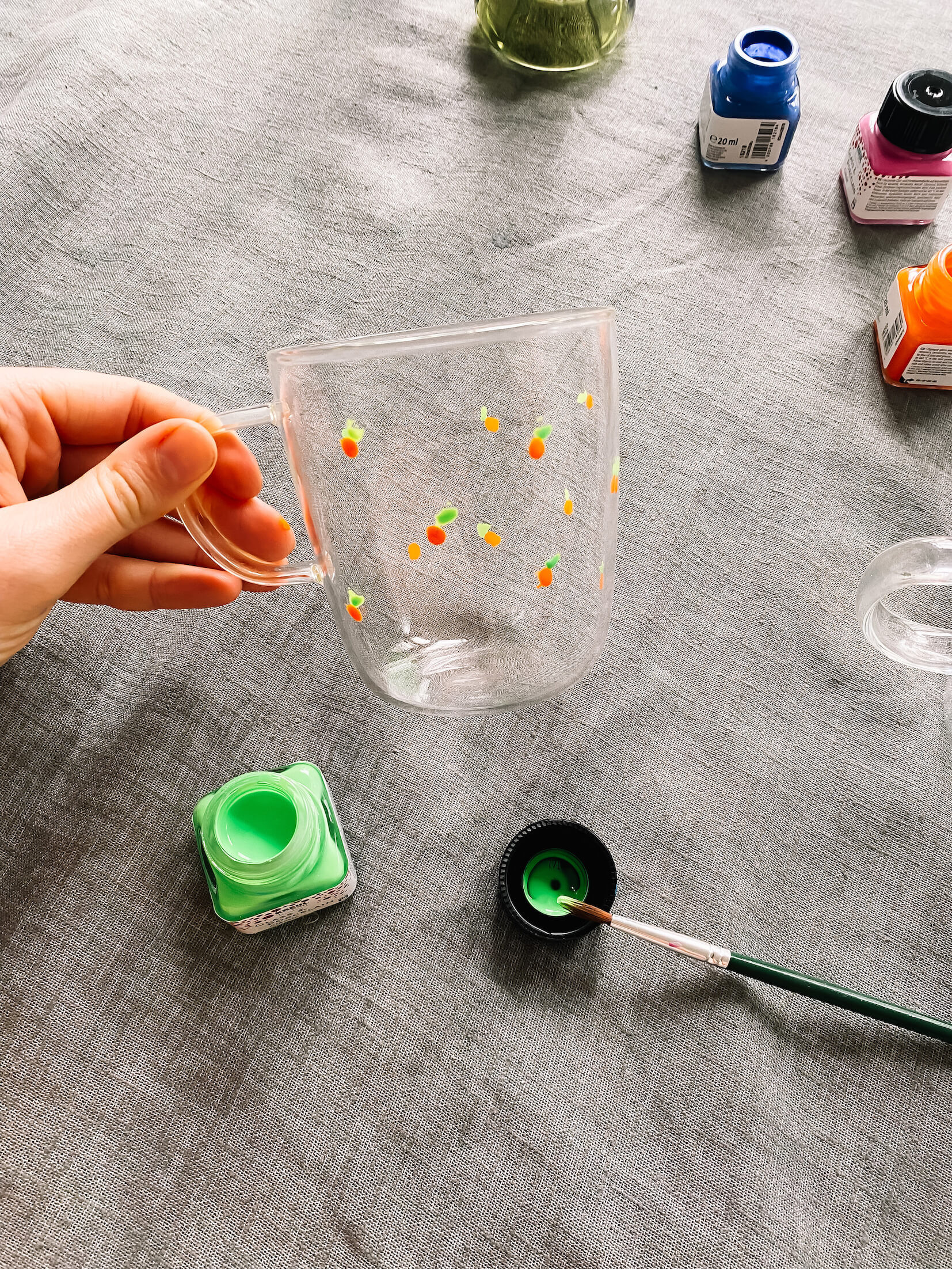 Workshop Box: Glazen beschilderen - Foto