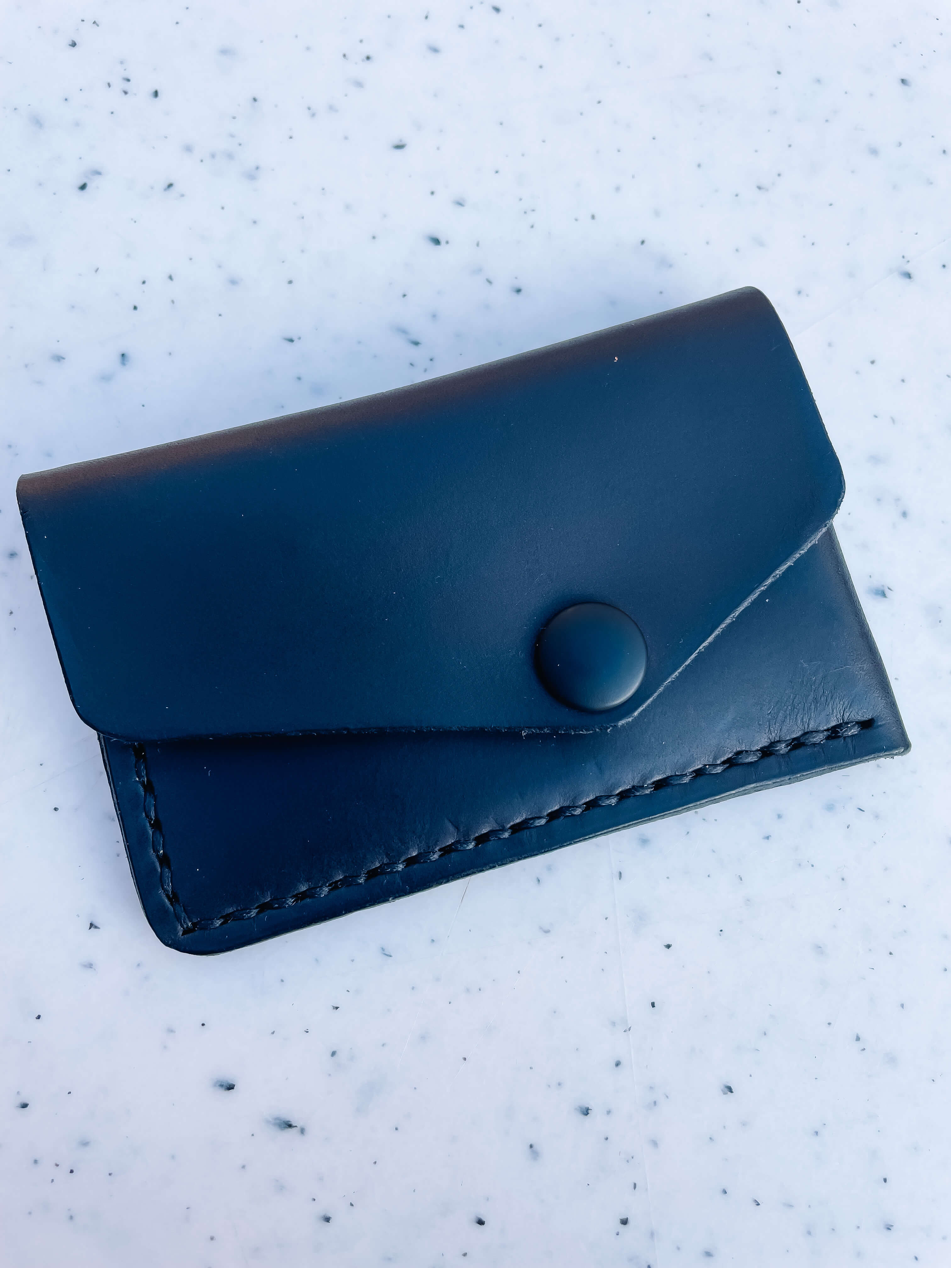 Workshop lederen portemonnee - Foto