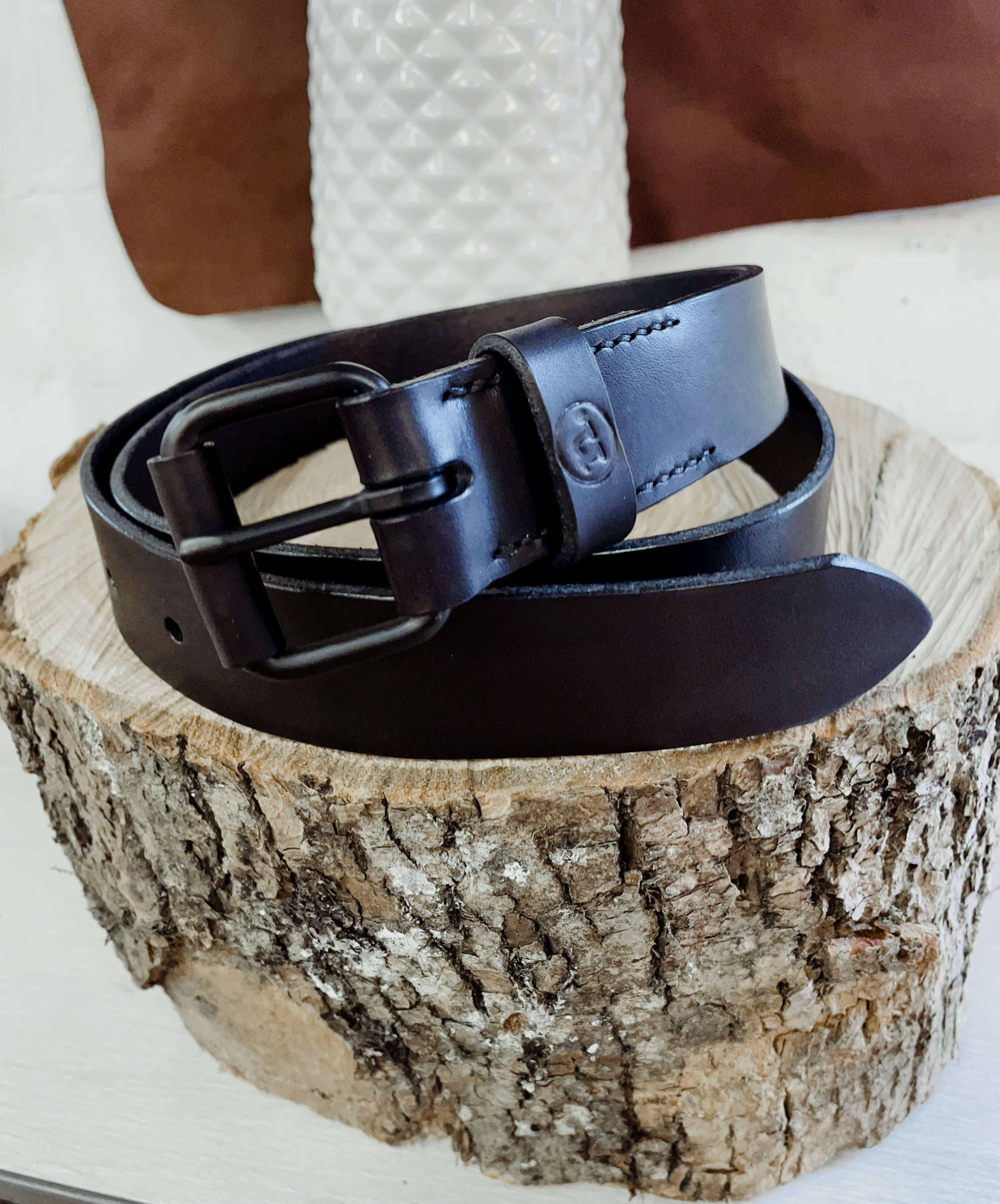 Workshop lederen broeksriem - ceintuur - Foto