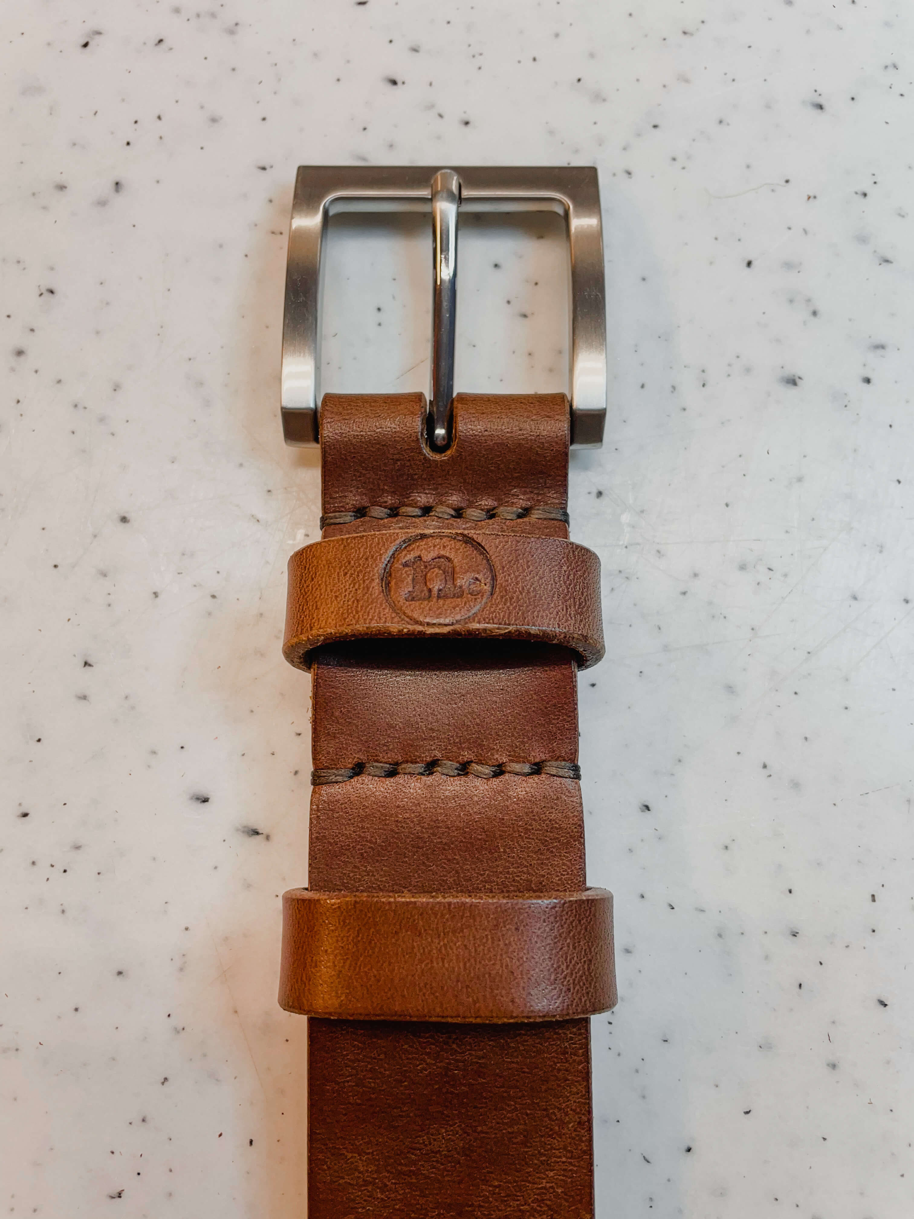 Workshop lederen broeksriem - ceintuur - Foto