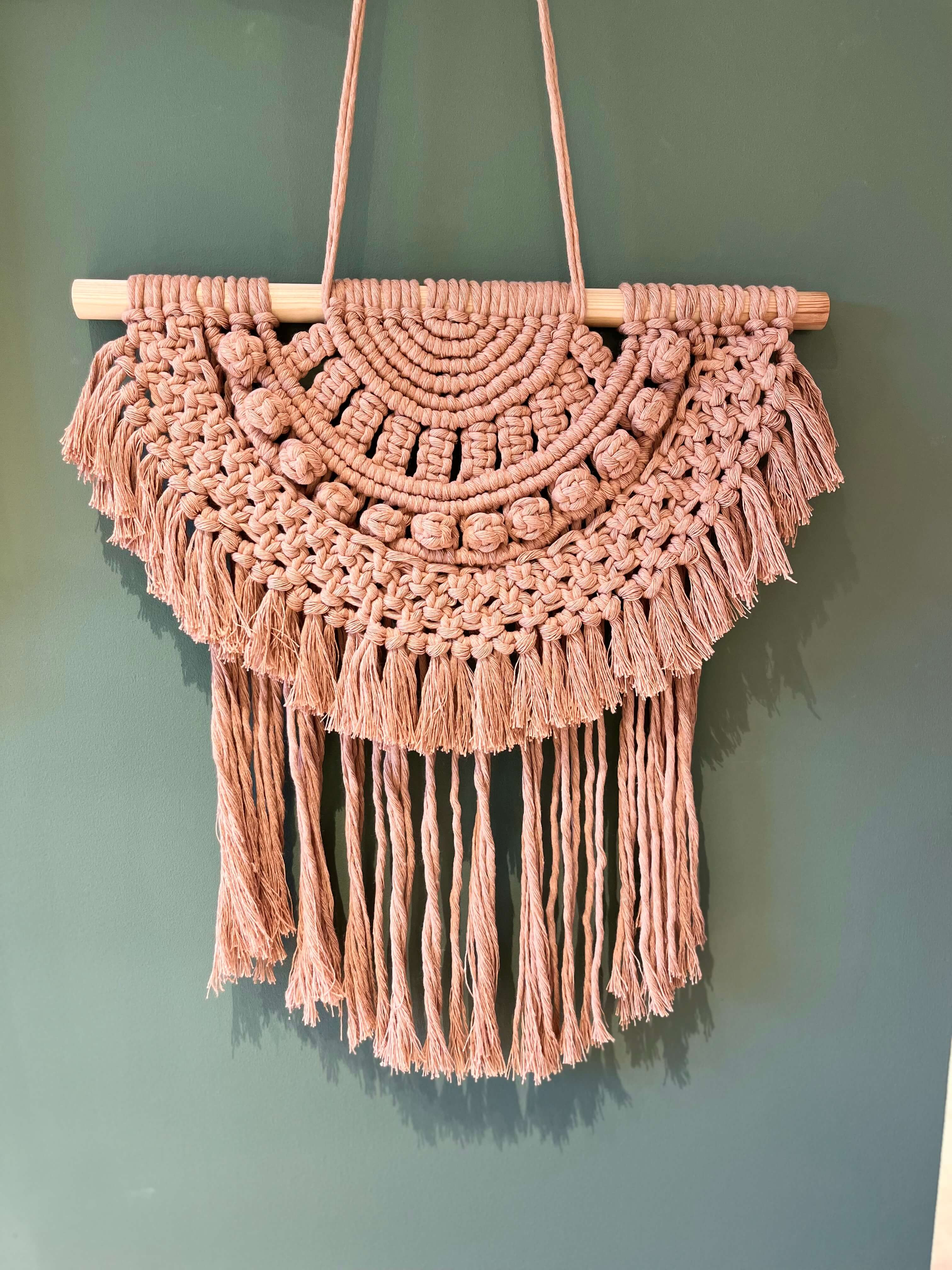 Workshop Macramé wandhanger klein of groot - Foto