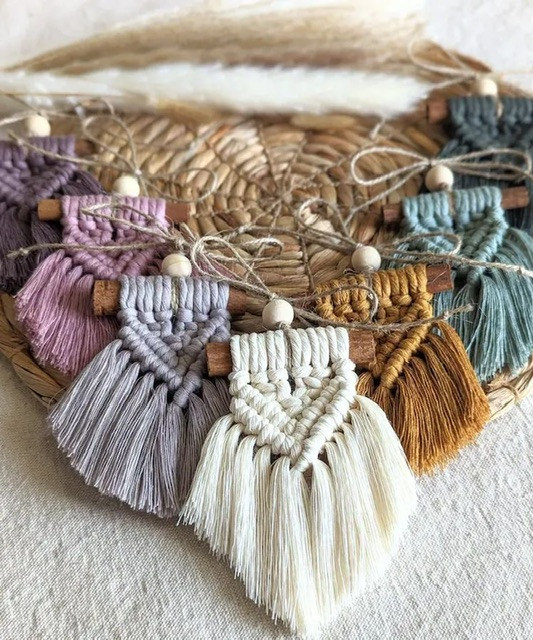 Workshop Mini Macramé Aroma Diffuser - Foto