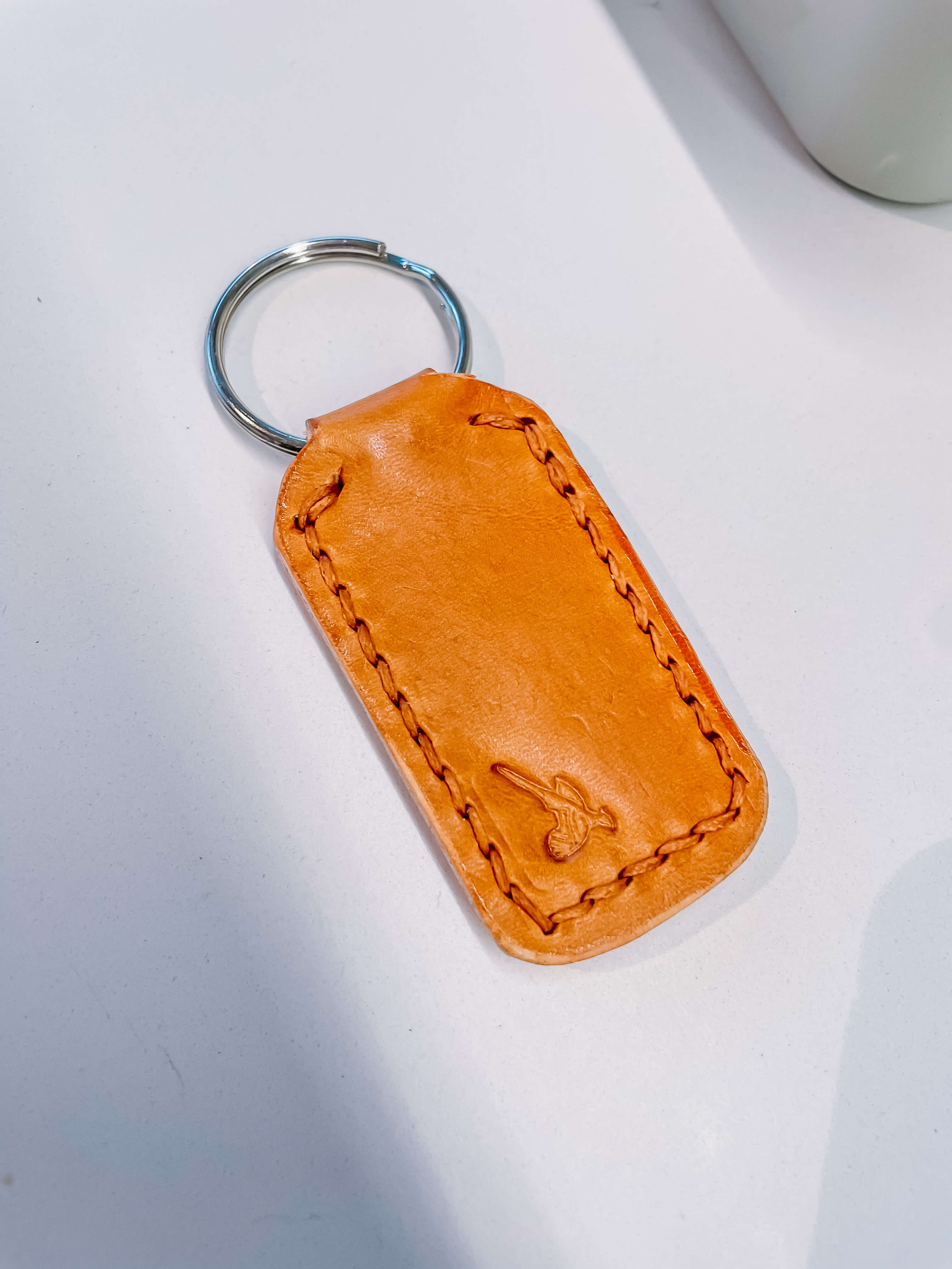 Workshop lederen sleutelhanger