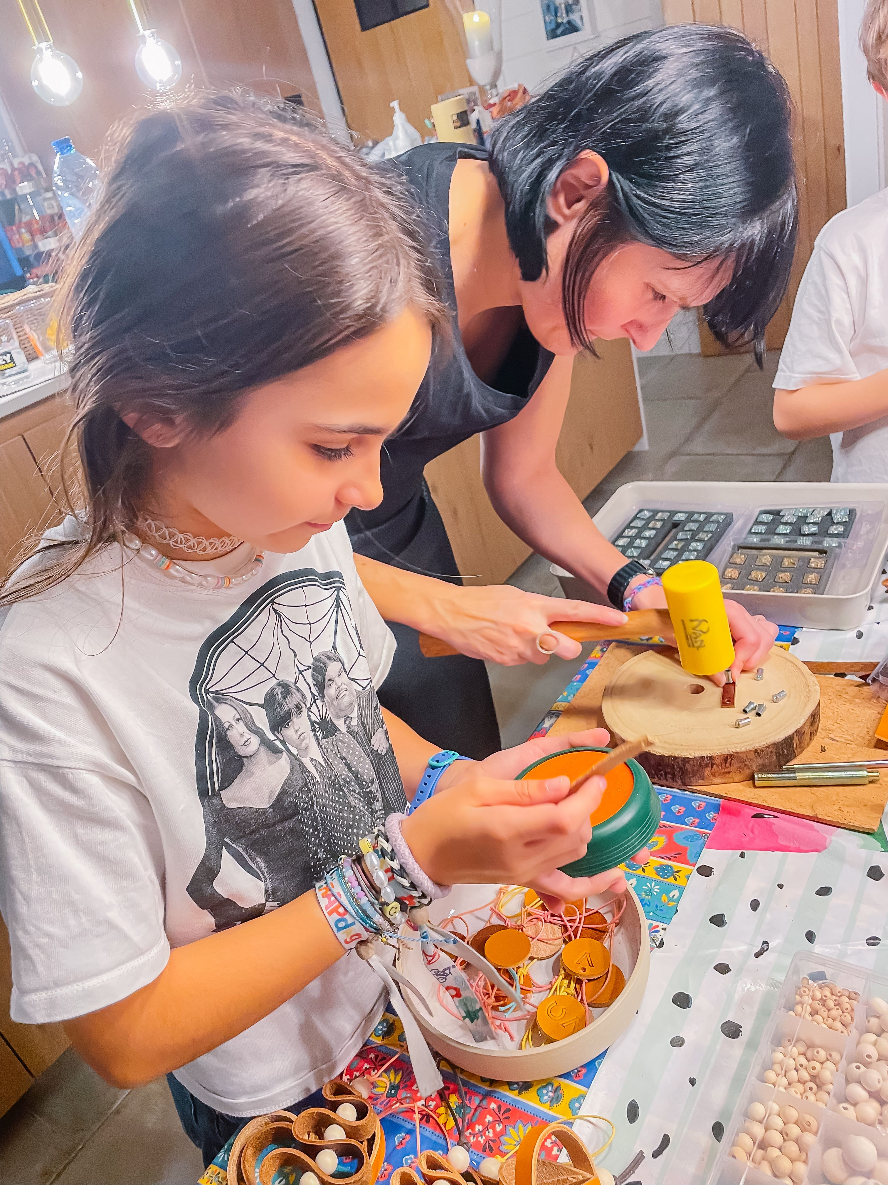 Workshop Creatief met leer - Foto