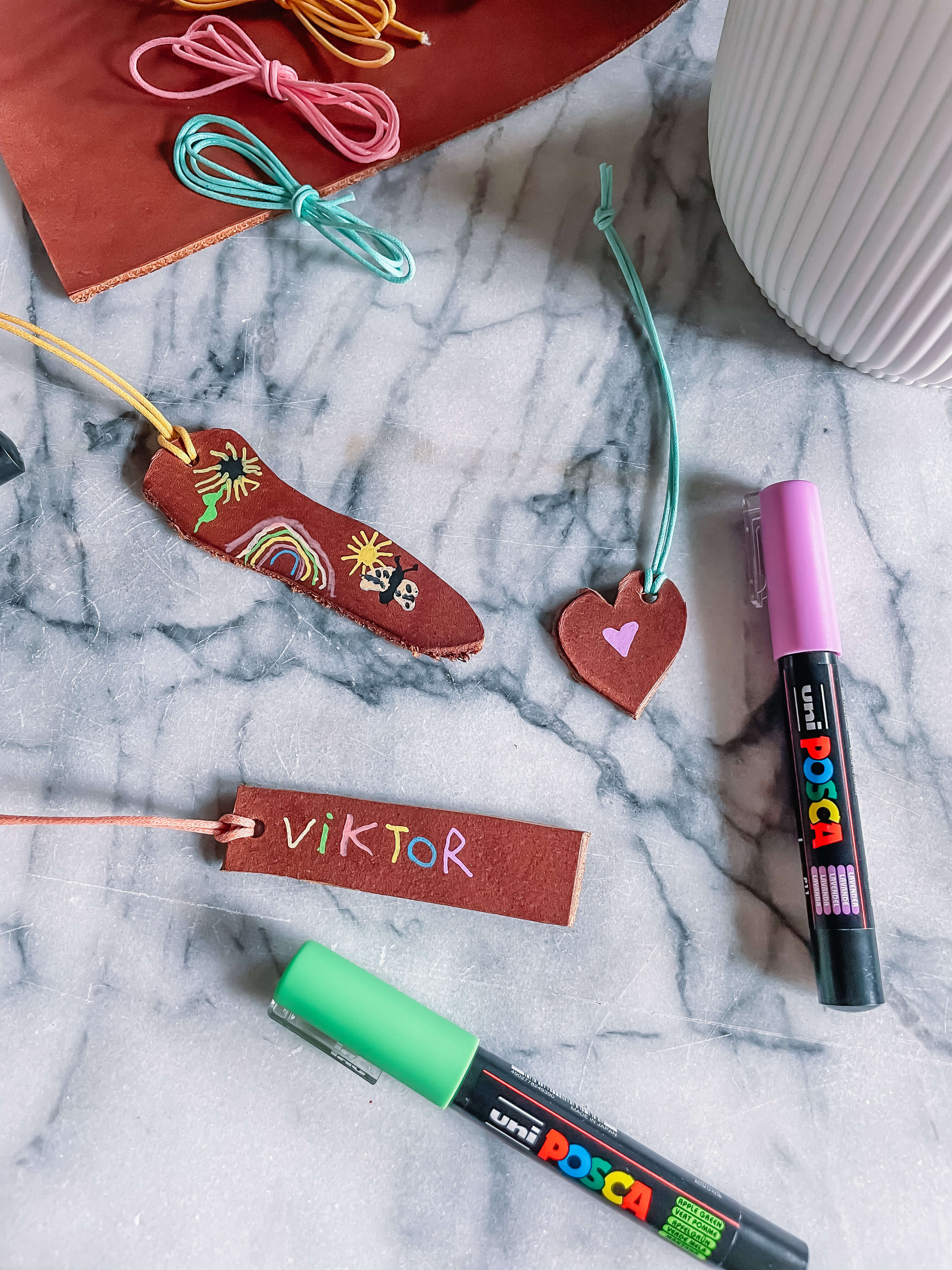 Workshop Creatief met leer - Foto