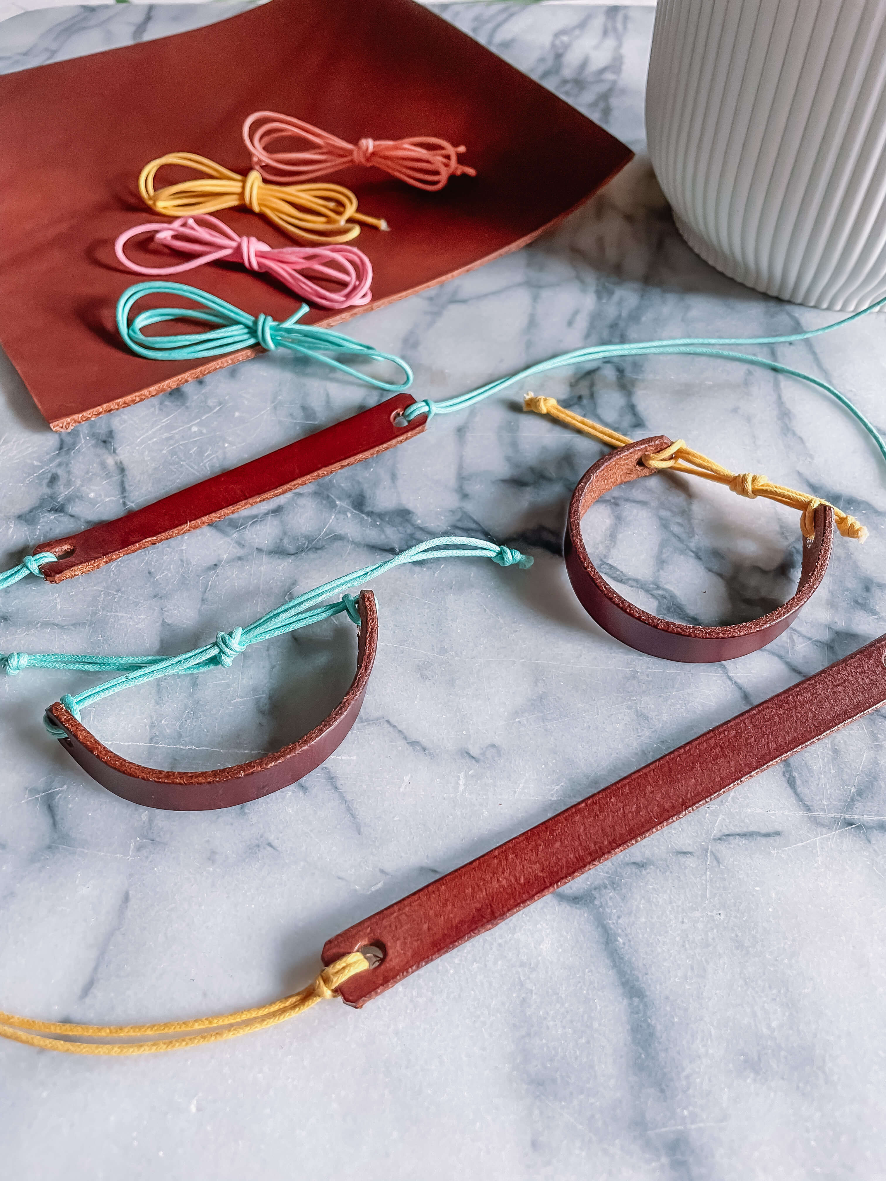 Workshop Creatief met leer - Foto