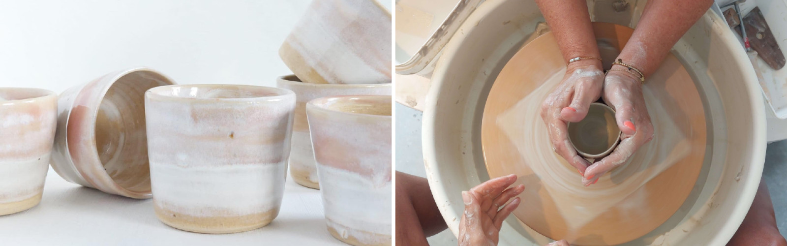 Workshop pottenbakken in Meeuwen, Limburg pottendraaien