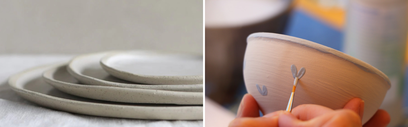 Workshop pottery painting en keramiek in Wilrijk, Antwerpen