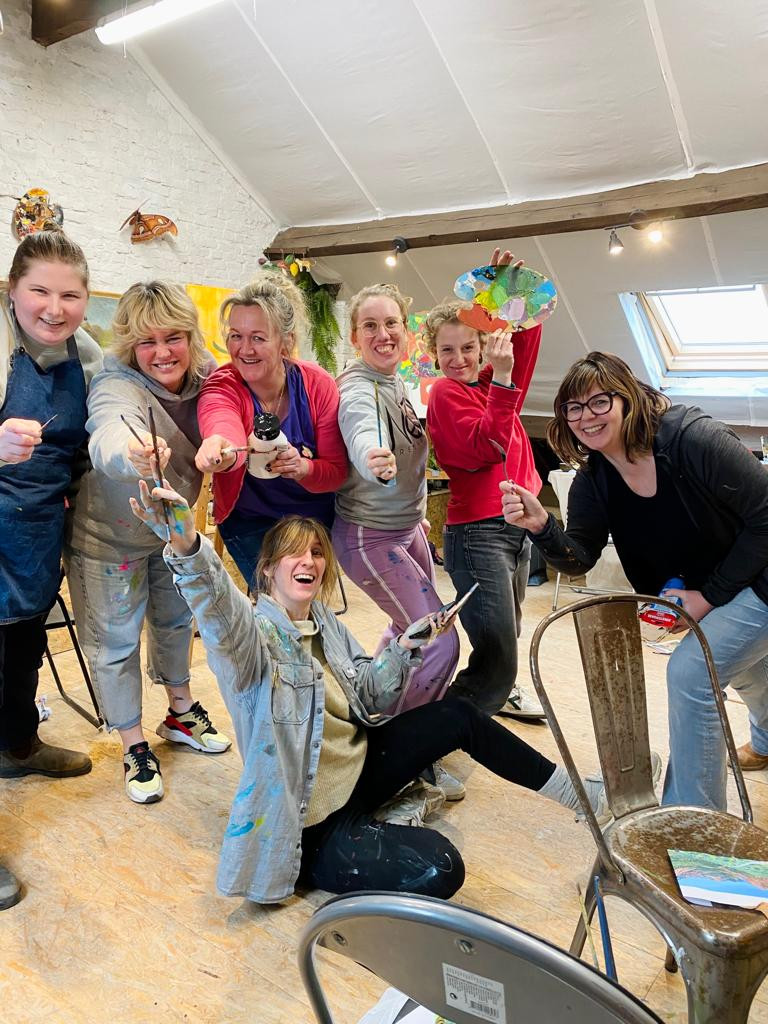 Schilderworkshop - Foto