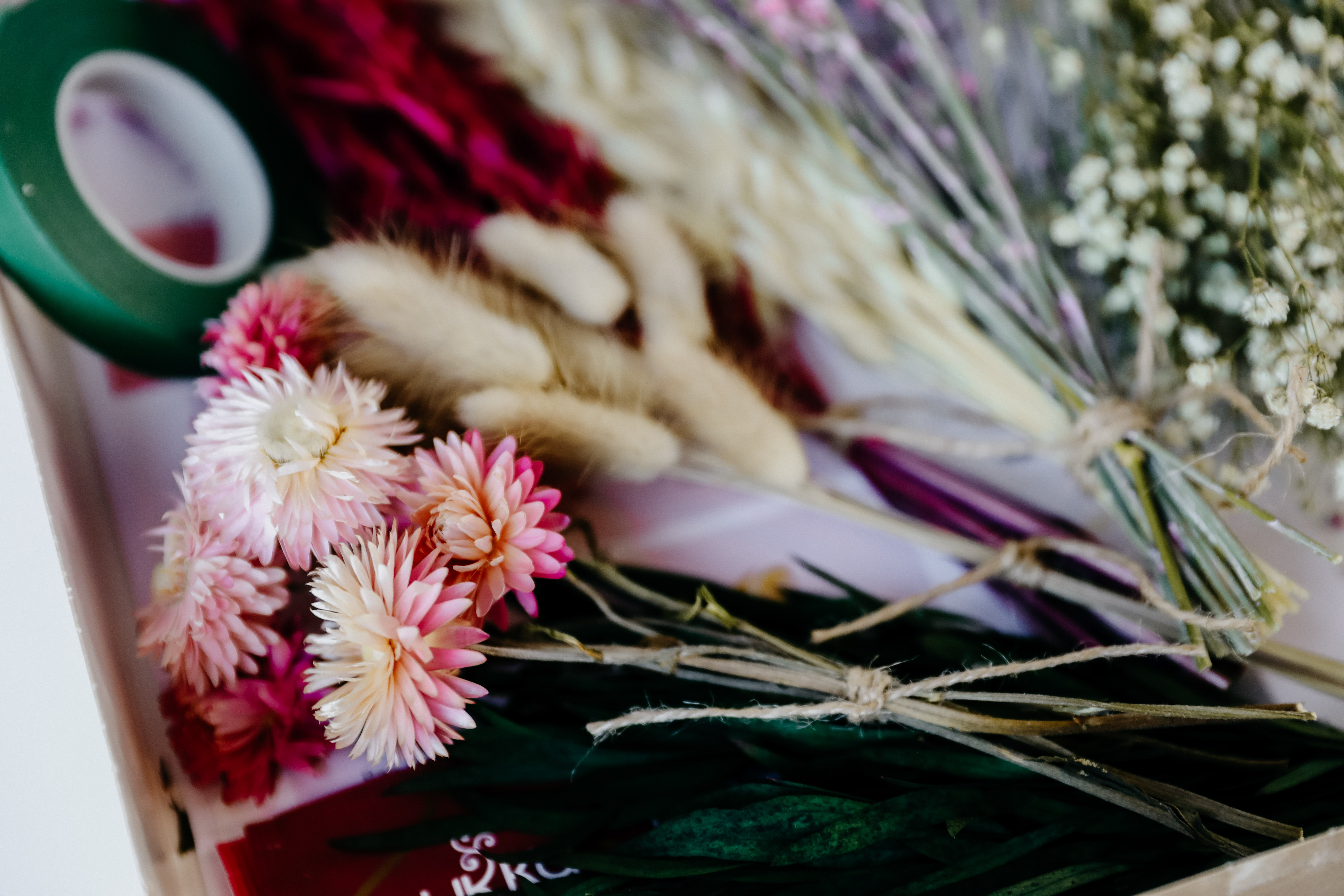 DIY pakket droogbloemenkroon - Foto