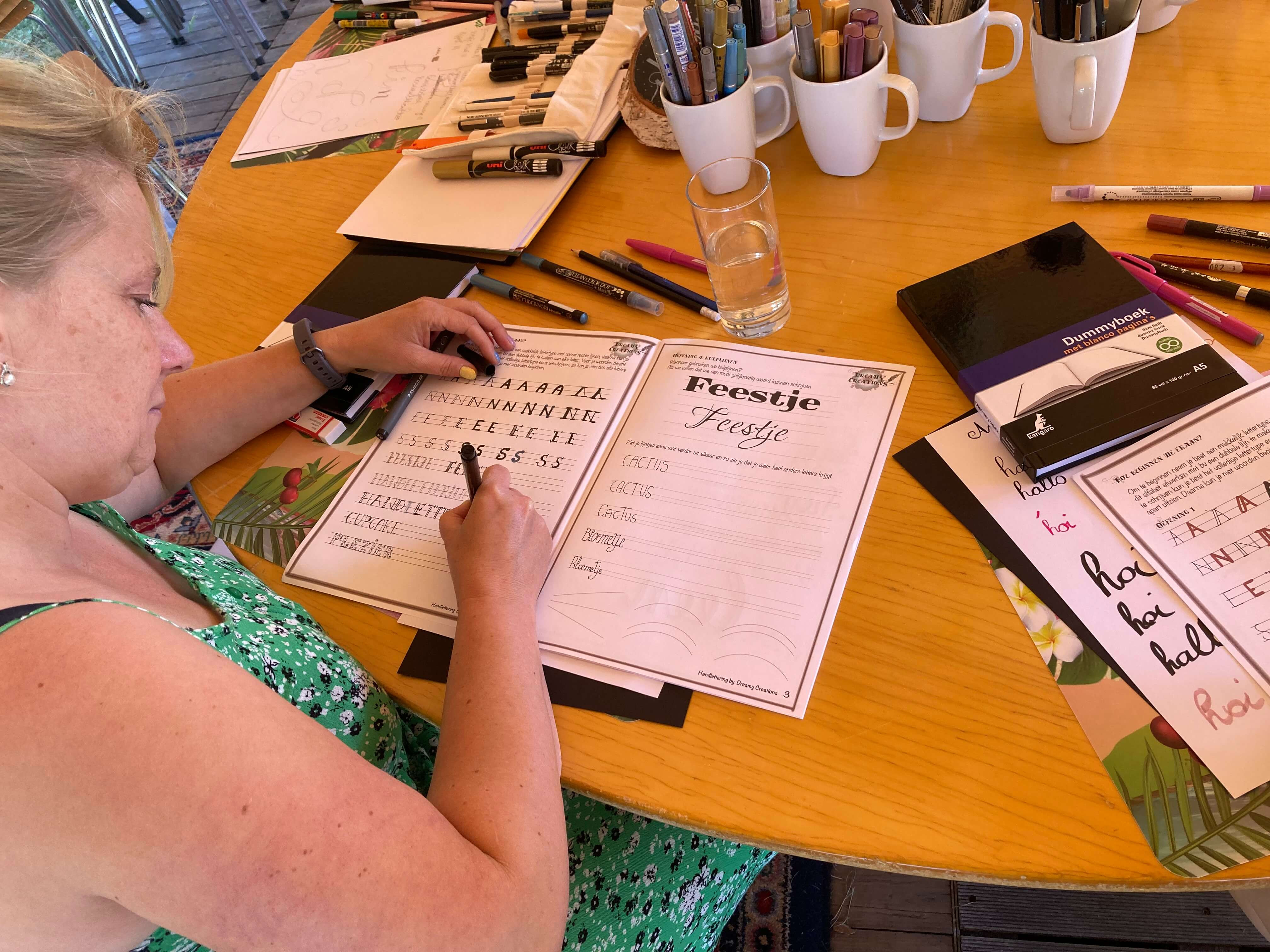 Workshop handlettering ✍️ - Foto