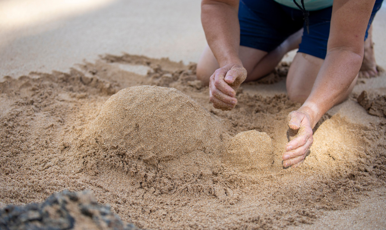 Workshop Zandsculpturen - Foto