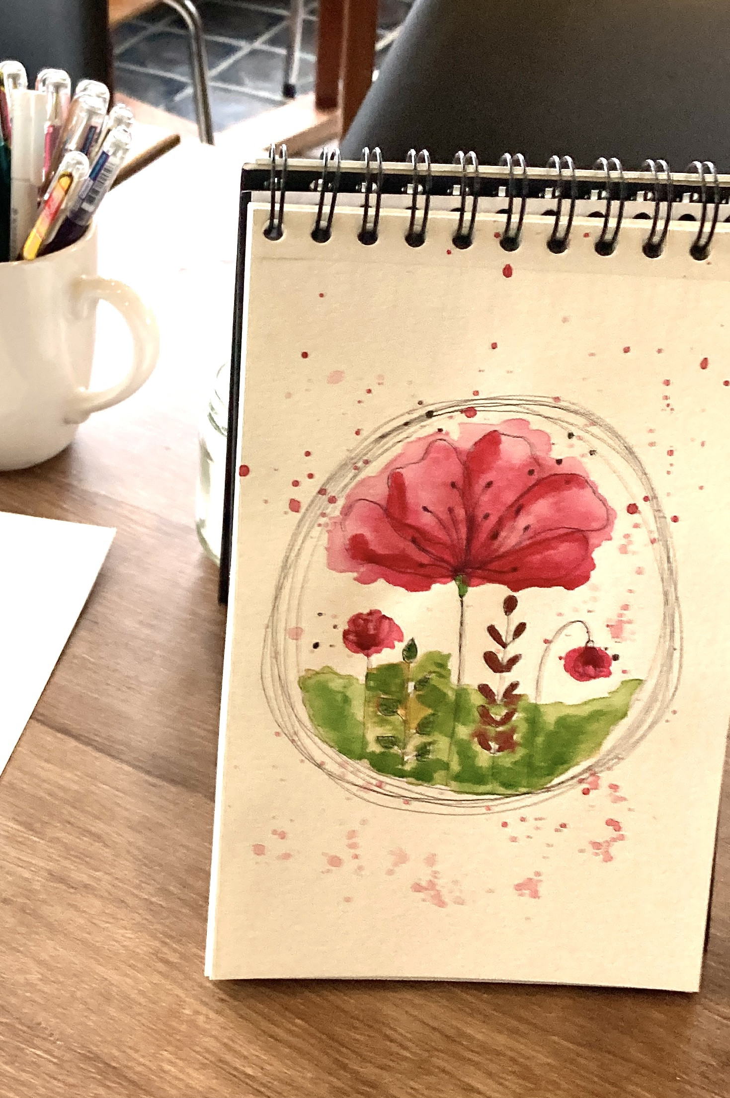 Workshop Aquarel - Foto