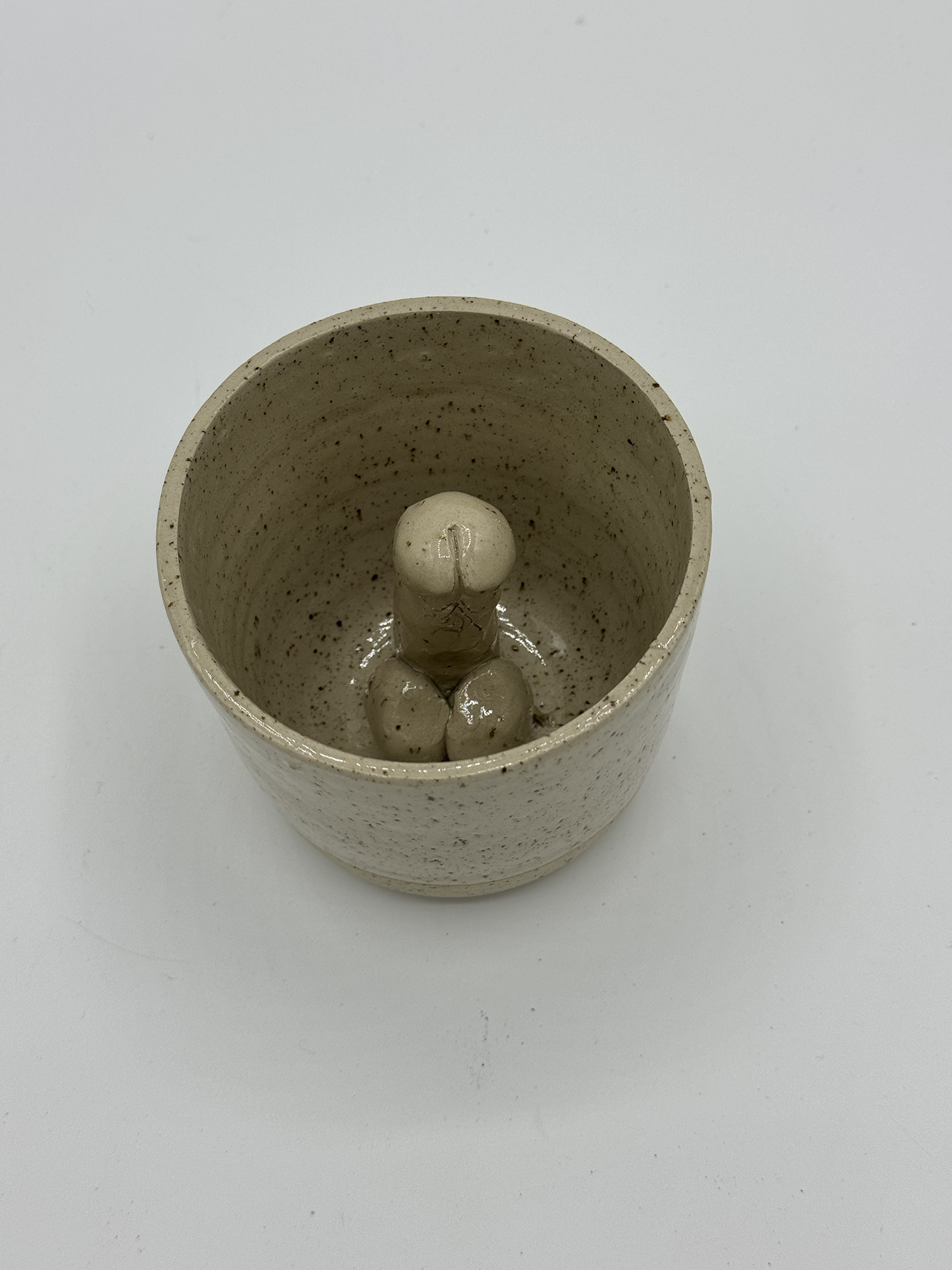 Playful Pottery: penis tas (keramiek) - Foto