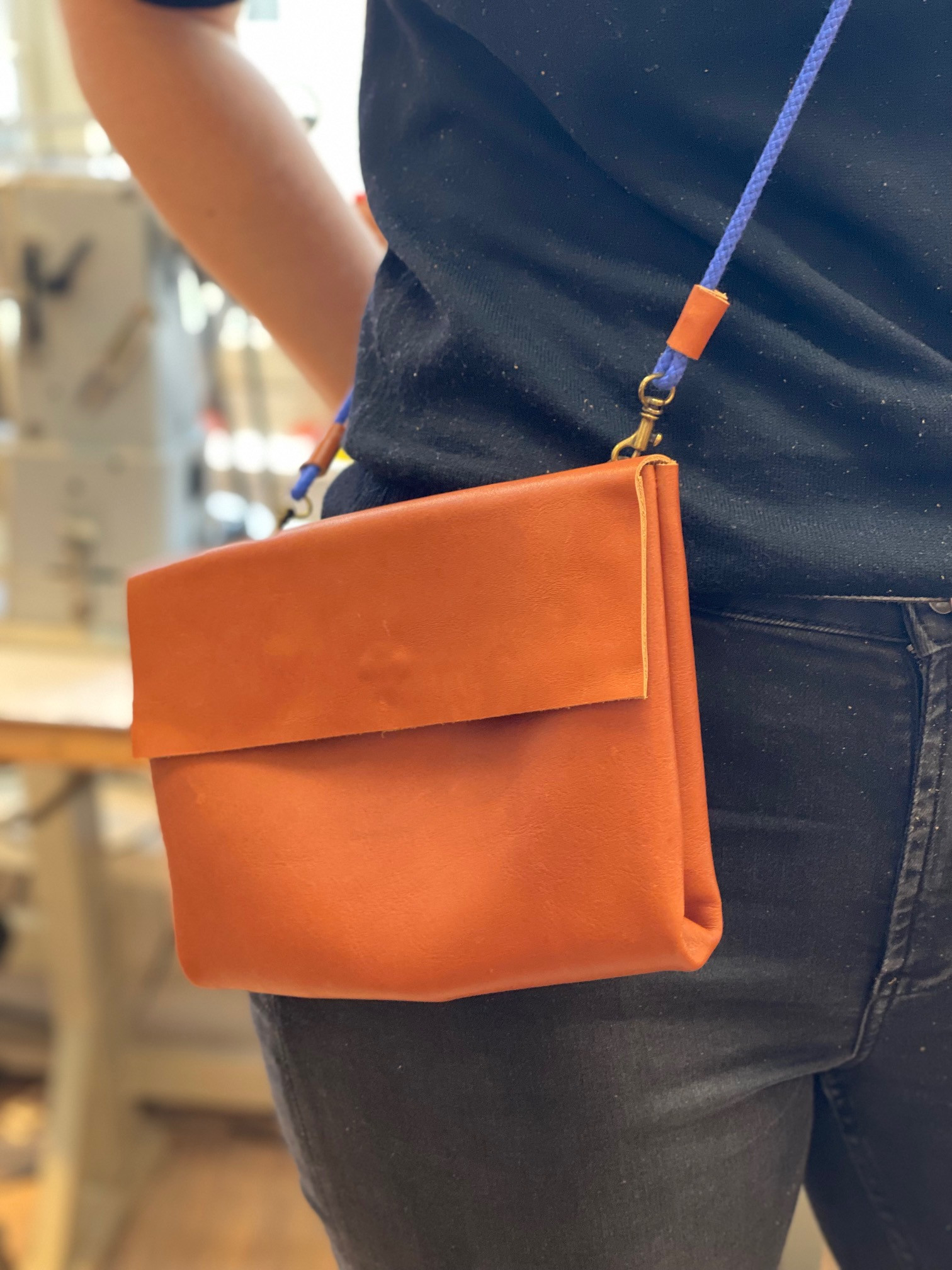 Workshop Lederen Tas maken in Amsterdam - Foto