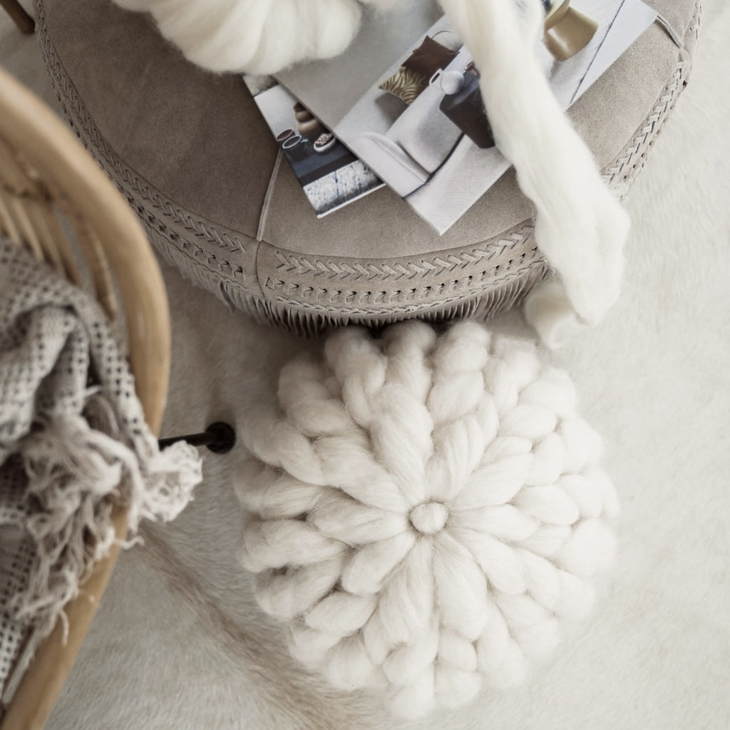 Workshop kussen handbreien - Foto