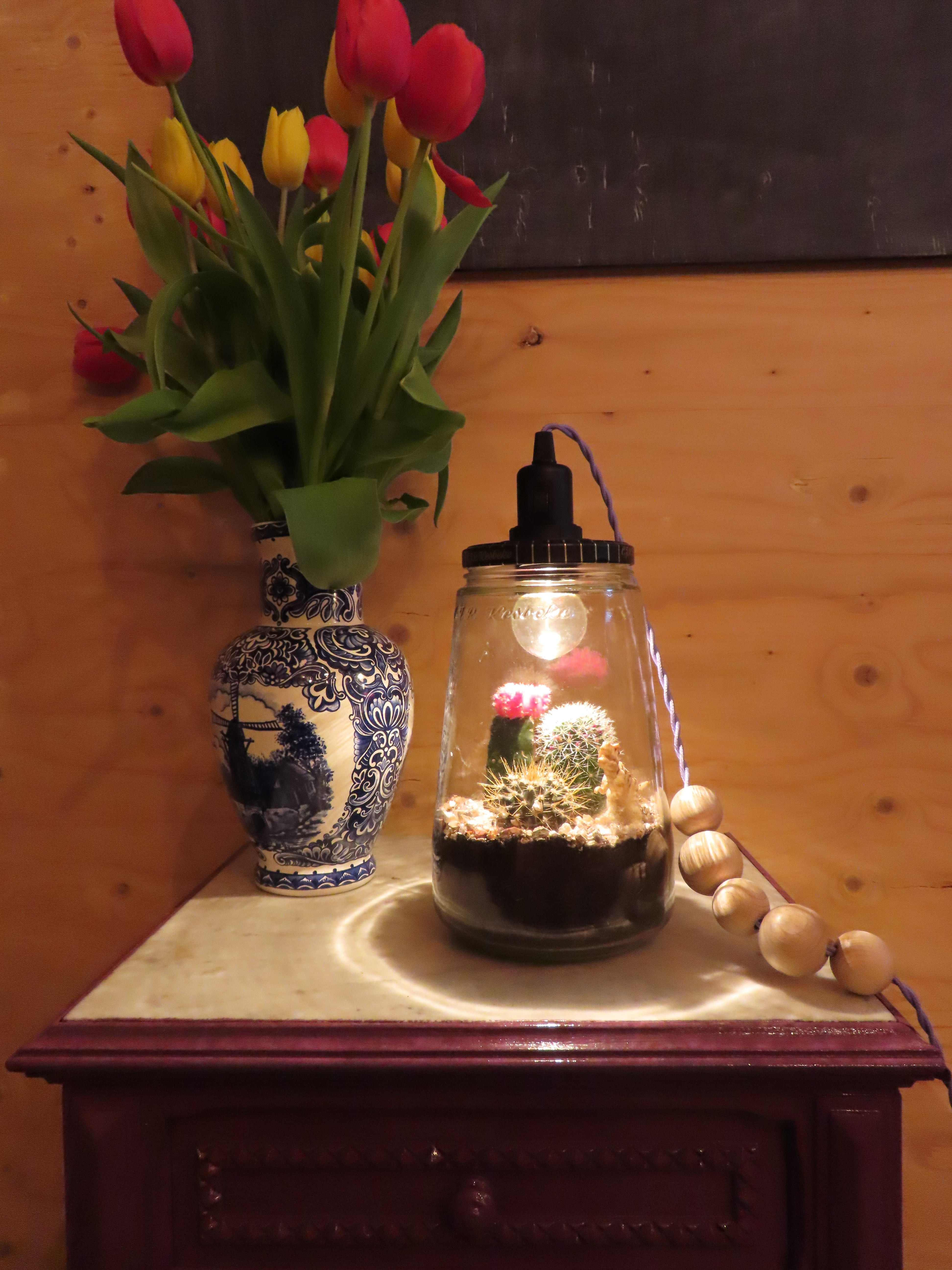 Kesbeke lamp - Maak je eigen lamp! - Foto