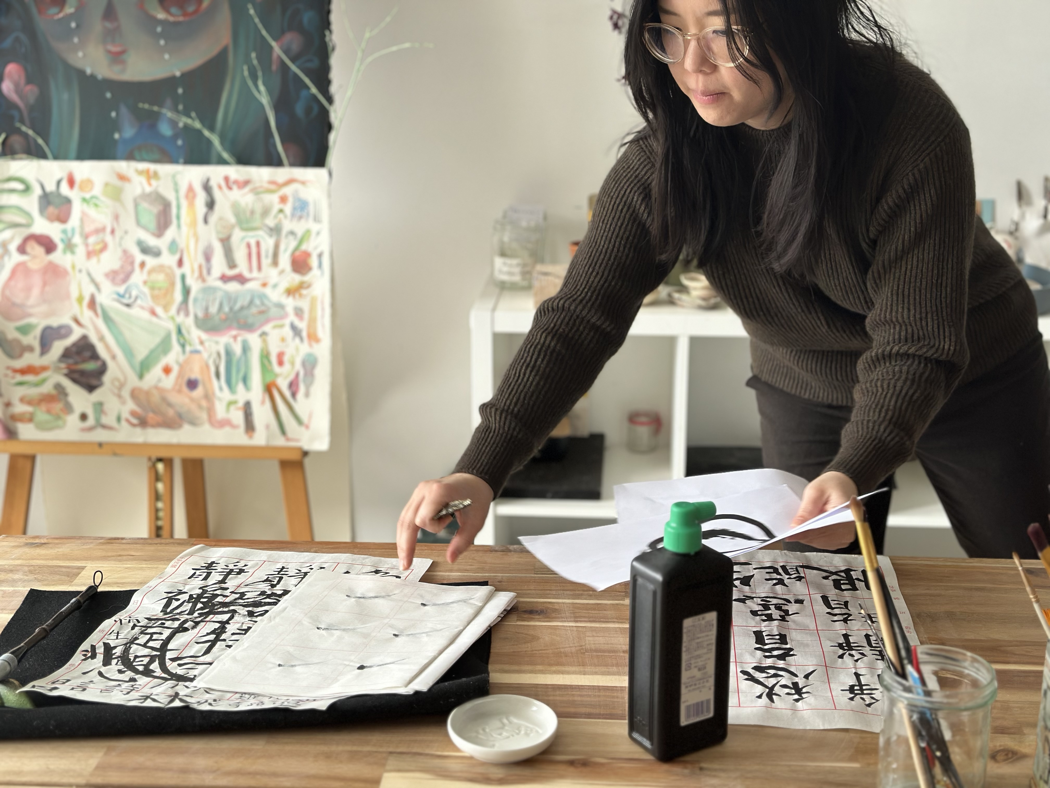 Mindful Kalligrafie workshop ✒️ A Journey to Creativity and Mindfulness - Foto