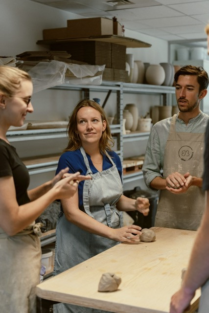 Workshop pottenbakken - Foto