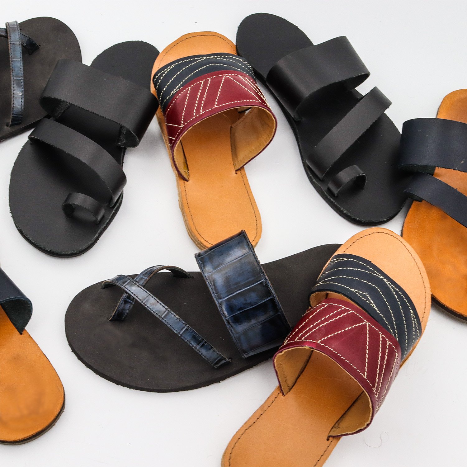 DIY pakket: Maak je eigen sandalen - Foto