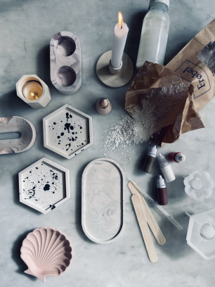 Jesmonite workshop