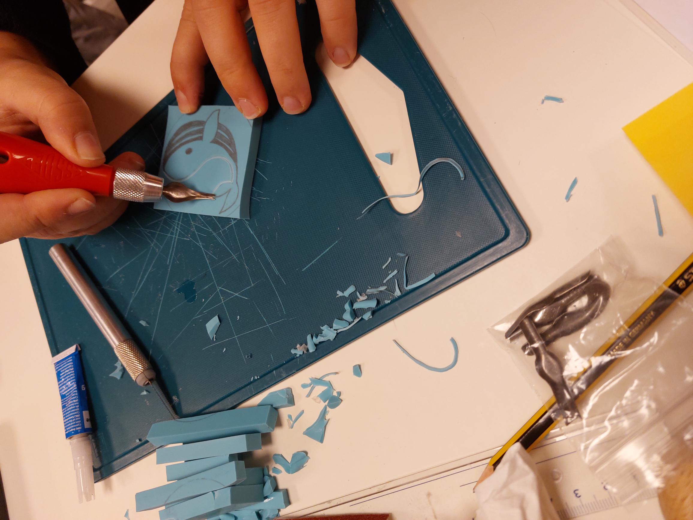 Maak een unieke stempel - inloop workshops