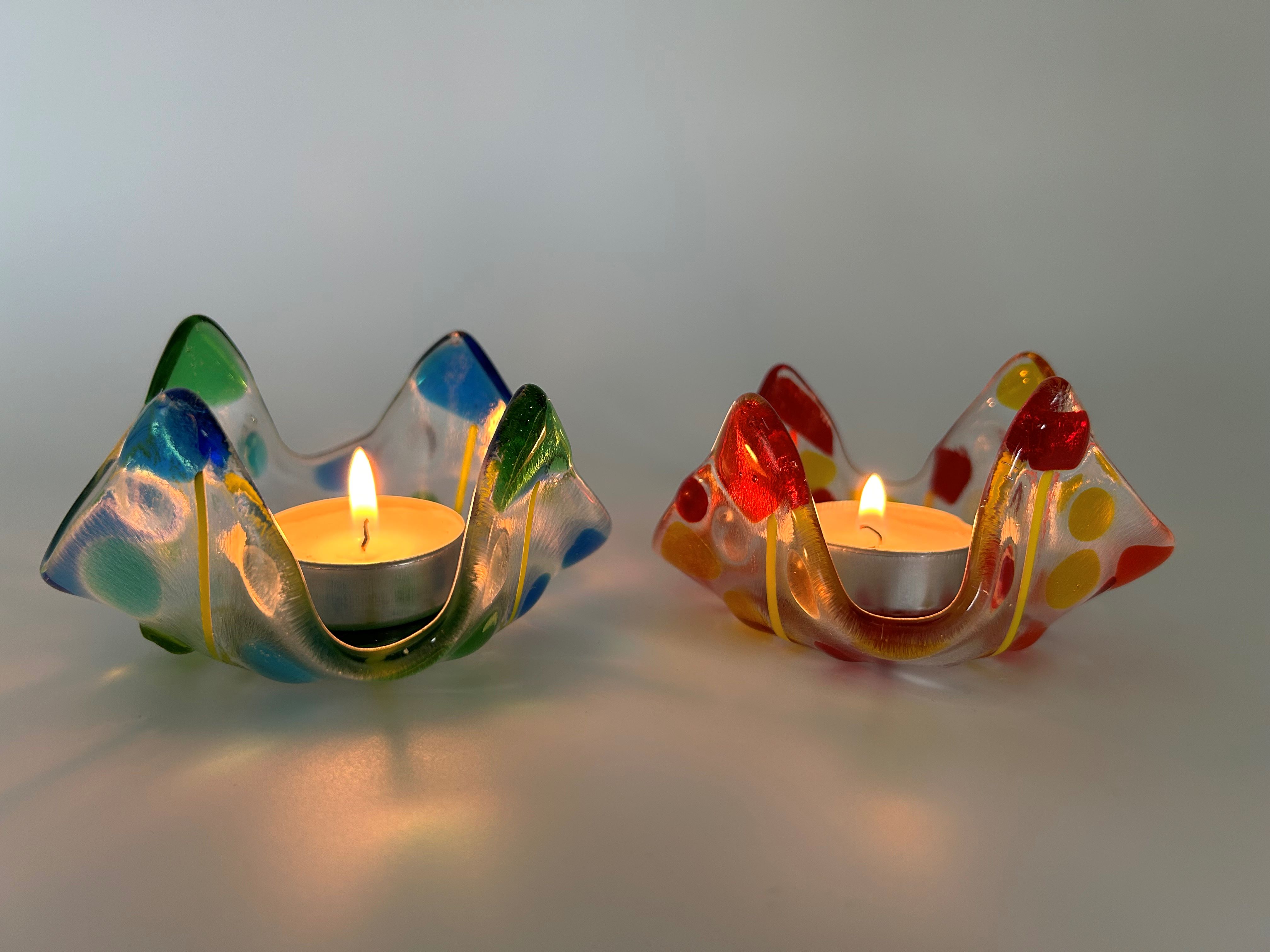 Glaskunst Workshop - Set Theelichtjes