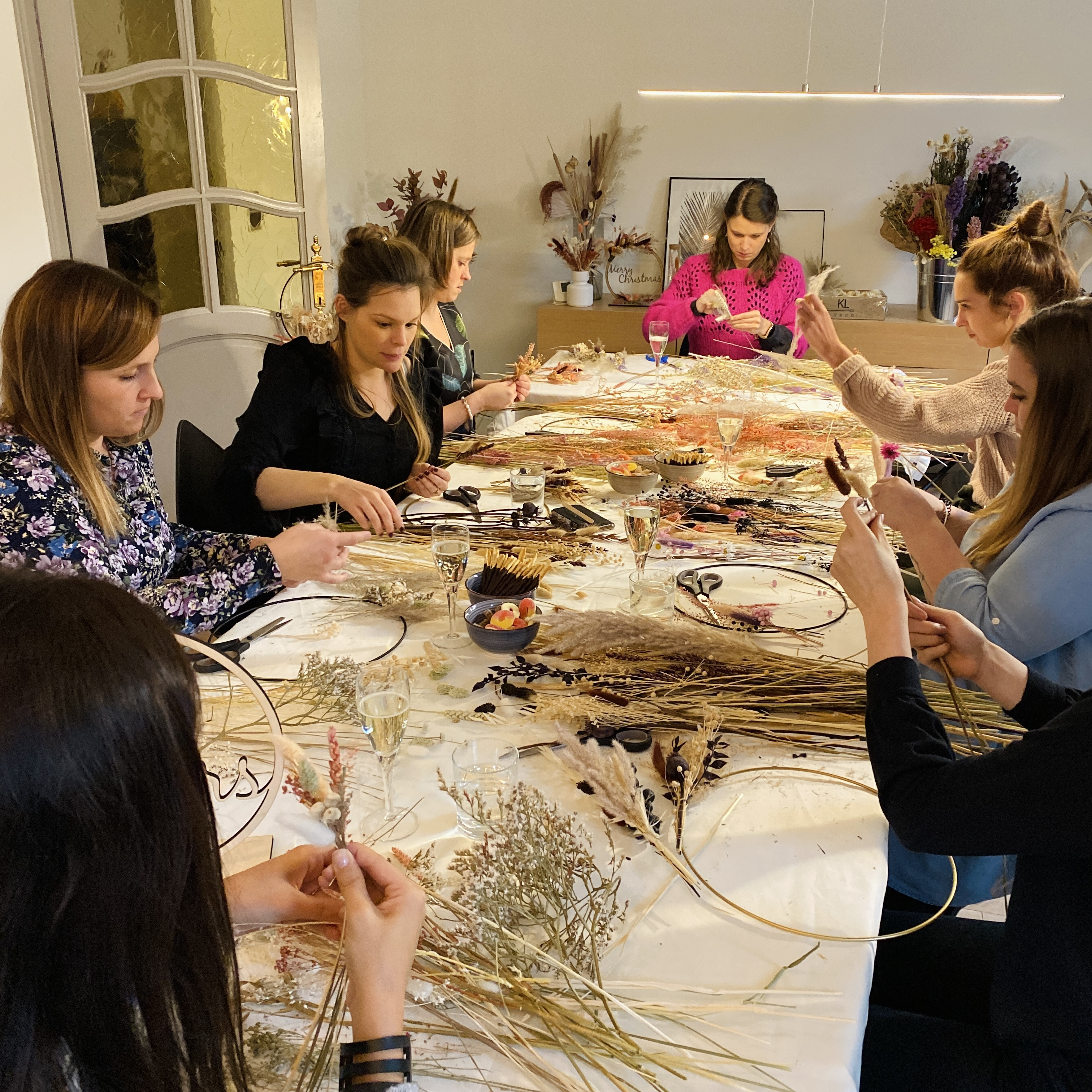 Workshop Flowerhoop - Foto