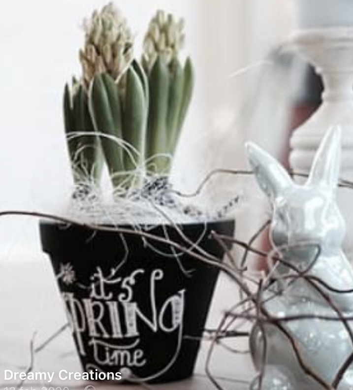 Walk-in "Bloempotjes handletteren"