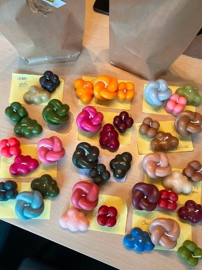 workshop kaarsen maken (privé) - Foto