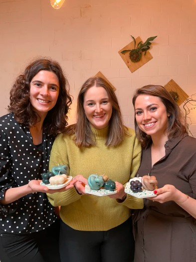 workshop kaarsen maken (privé) - Foto