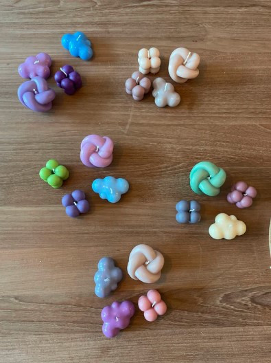 workshop kaarsen maken (privé) - Foto