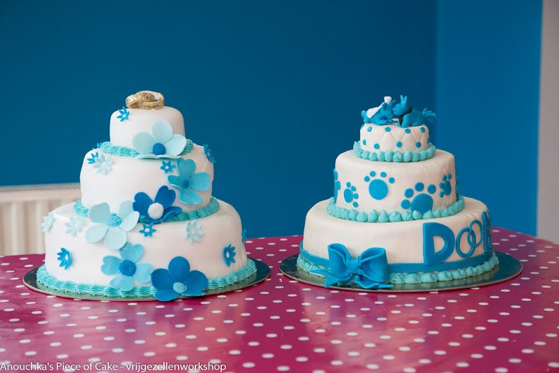 Bruidstaart maken (bachelorette/vrijgezellenfeest)