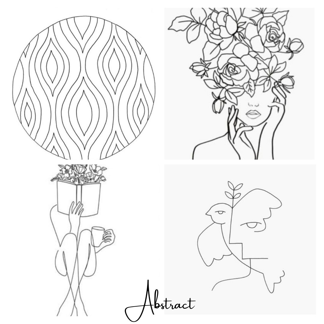 Stitch & Frame: Creëer je eigen borduurkunst in houten ringen - DIY kit - Foto