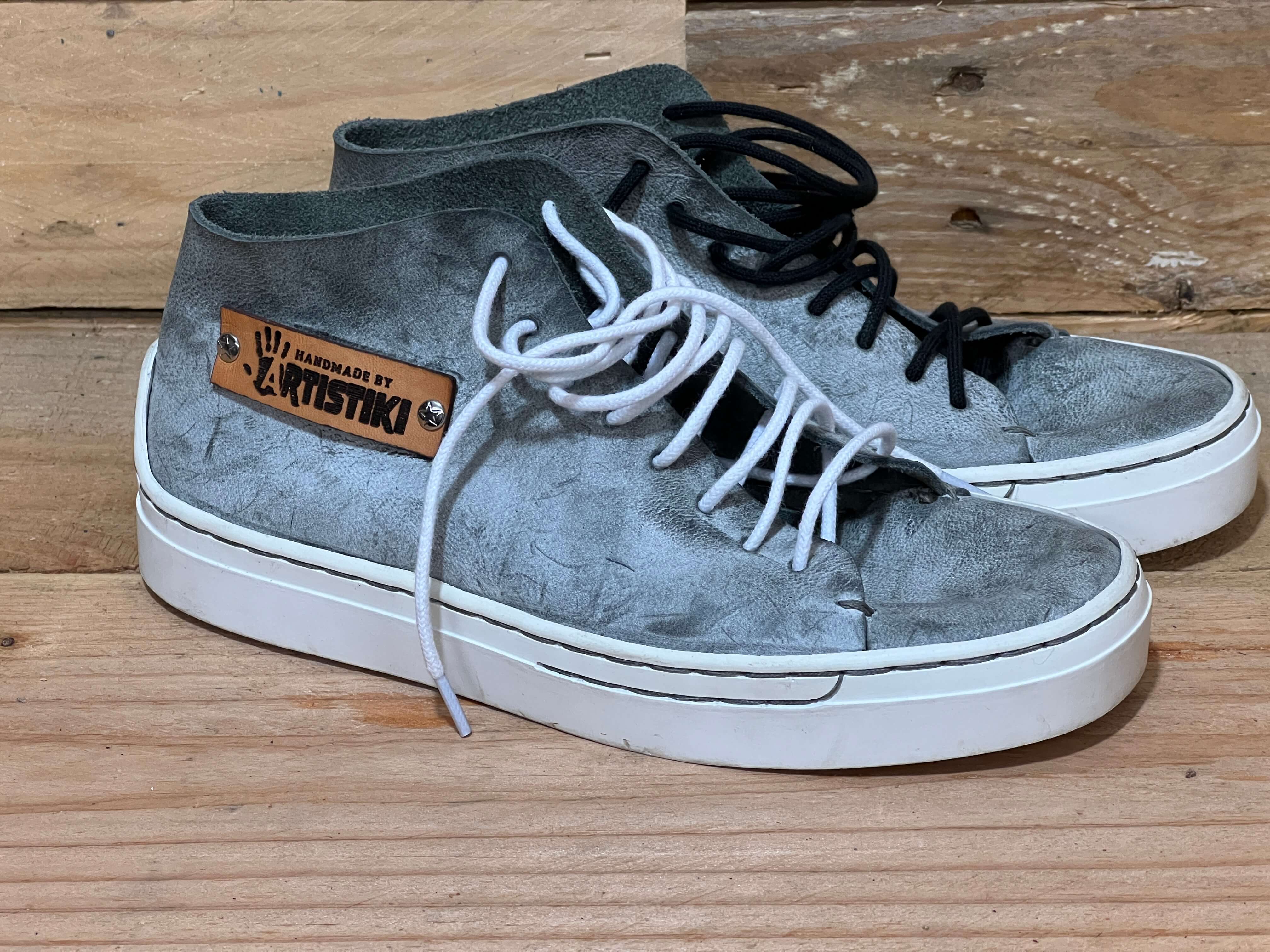 Leren sneakers maken - workshop - Foto