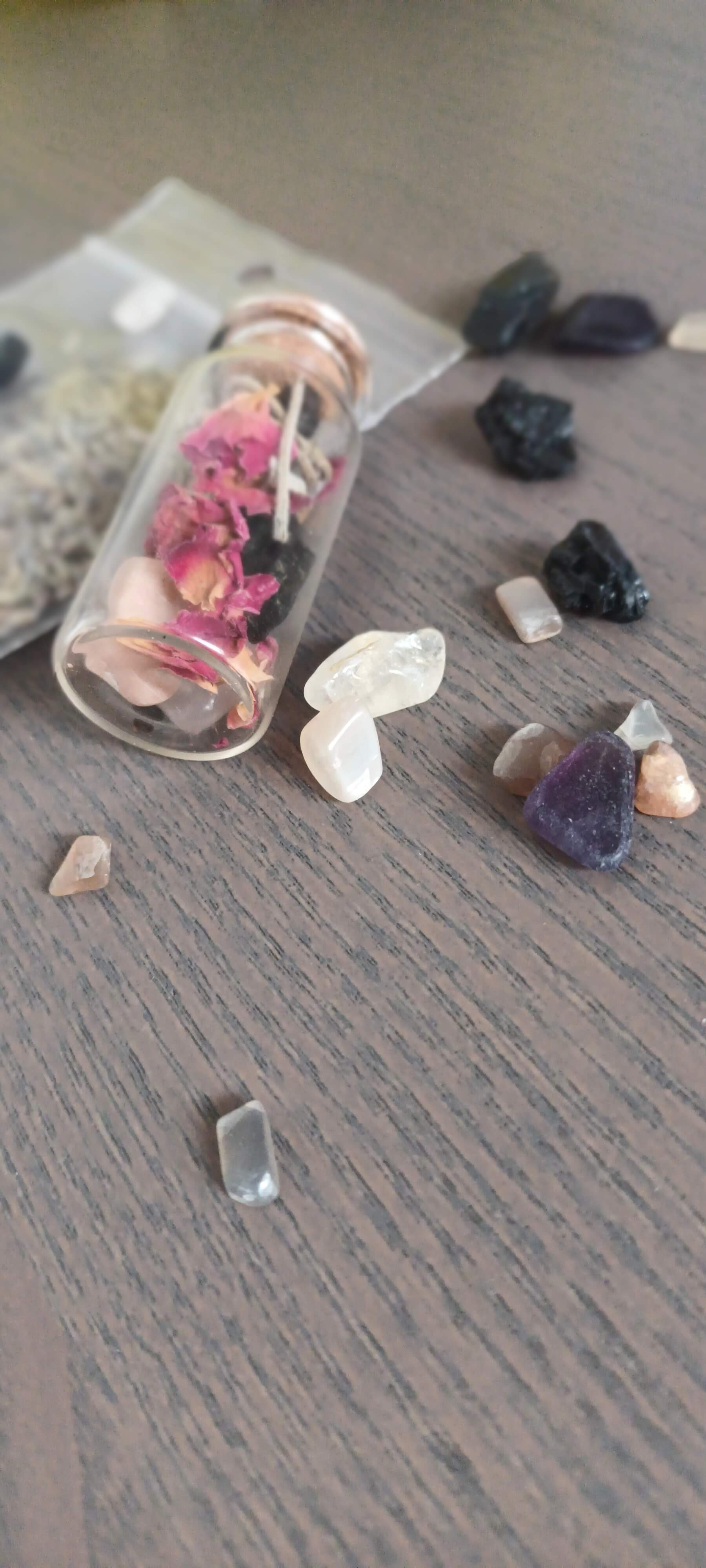 Creëer je eigen Magie: Op Maat Gemaakte Spellbottle DIY Kit - Foto