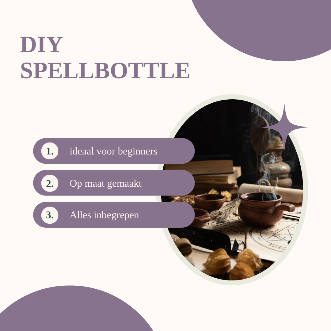 Creëer je eigen Magie: Op Maat Gemaakte Spellbottle DIY Kit