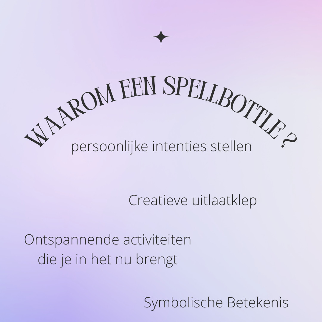 Creëer je eigen Magie: Op Maat Gemaakte Spellbottle DIY Kit - Foto