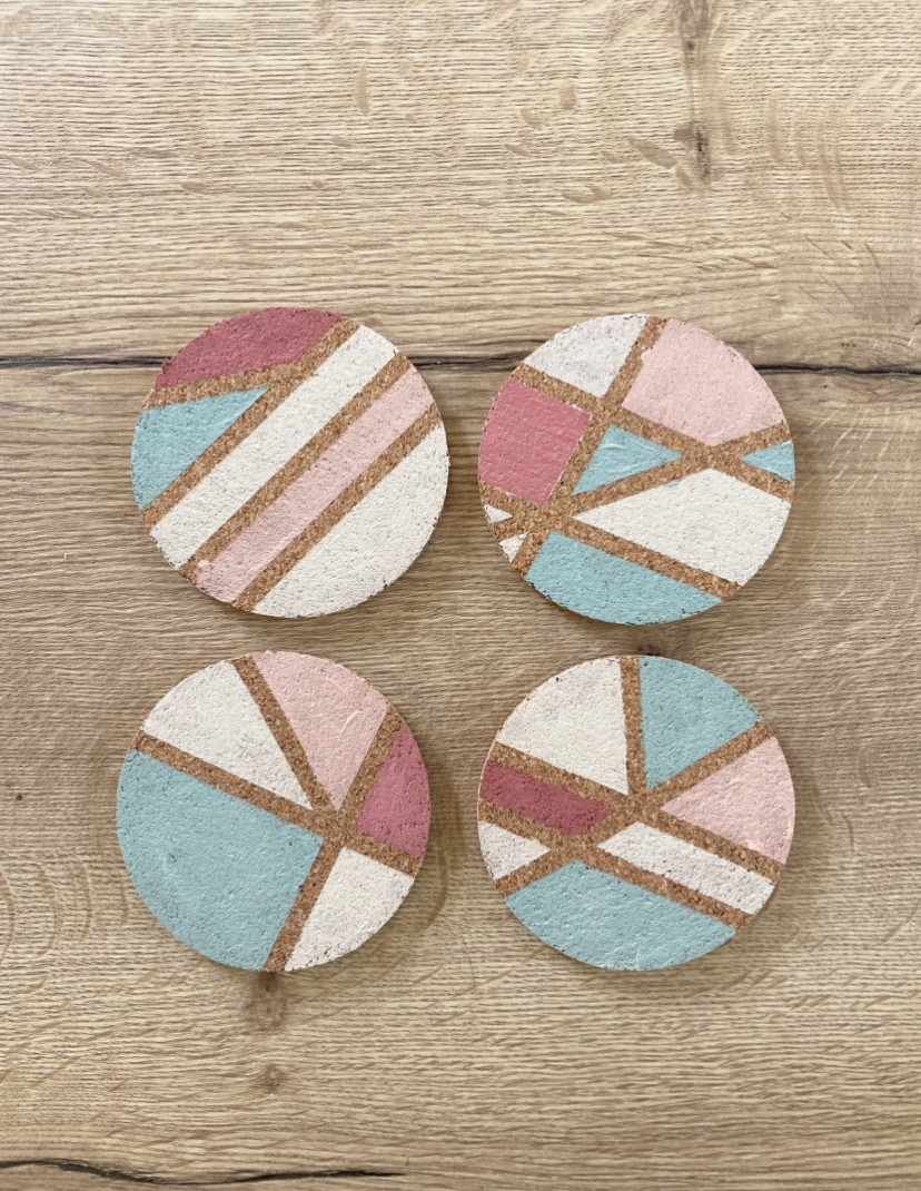 Hippe onderzetters - op aanvraag - Foto