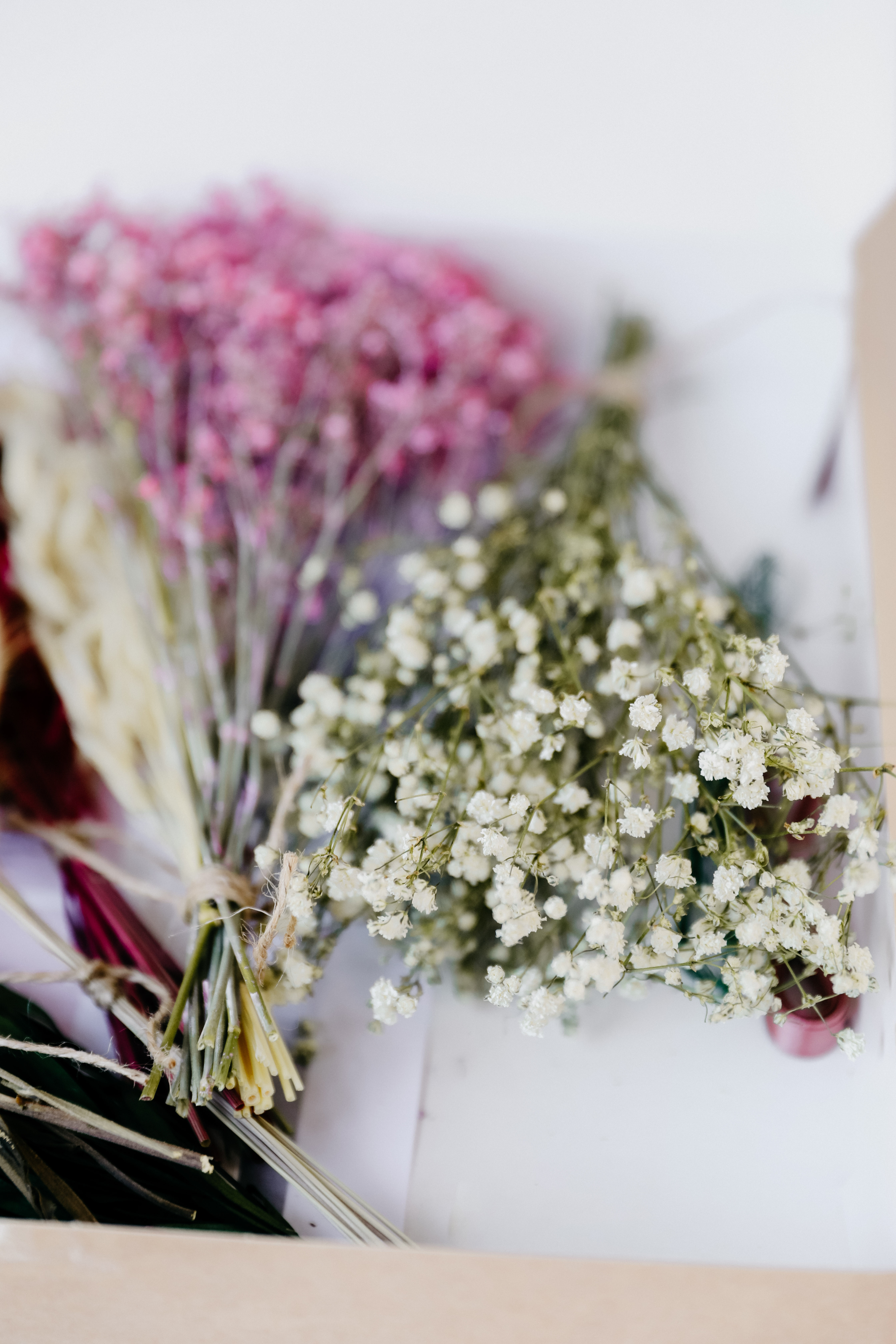 Mama-dochter DIY pakket droogbloemenkroontjes - Foto