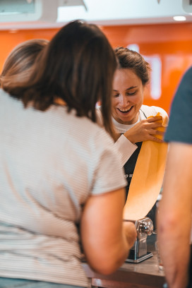 Pasta leren maken met Elisa & Davy