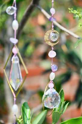 DIY Pakket Suncatcher met edelstenen