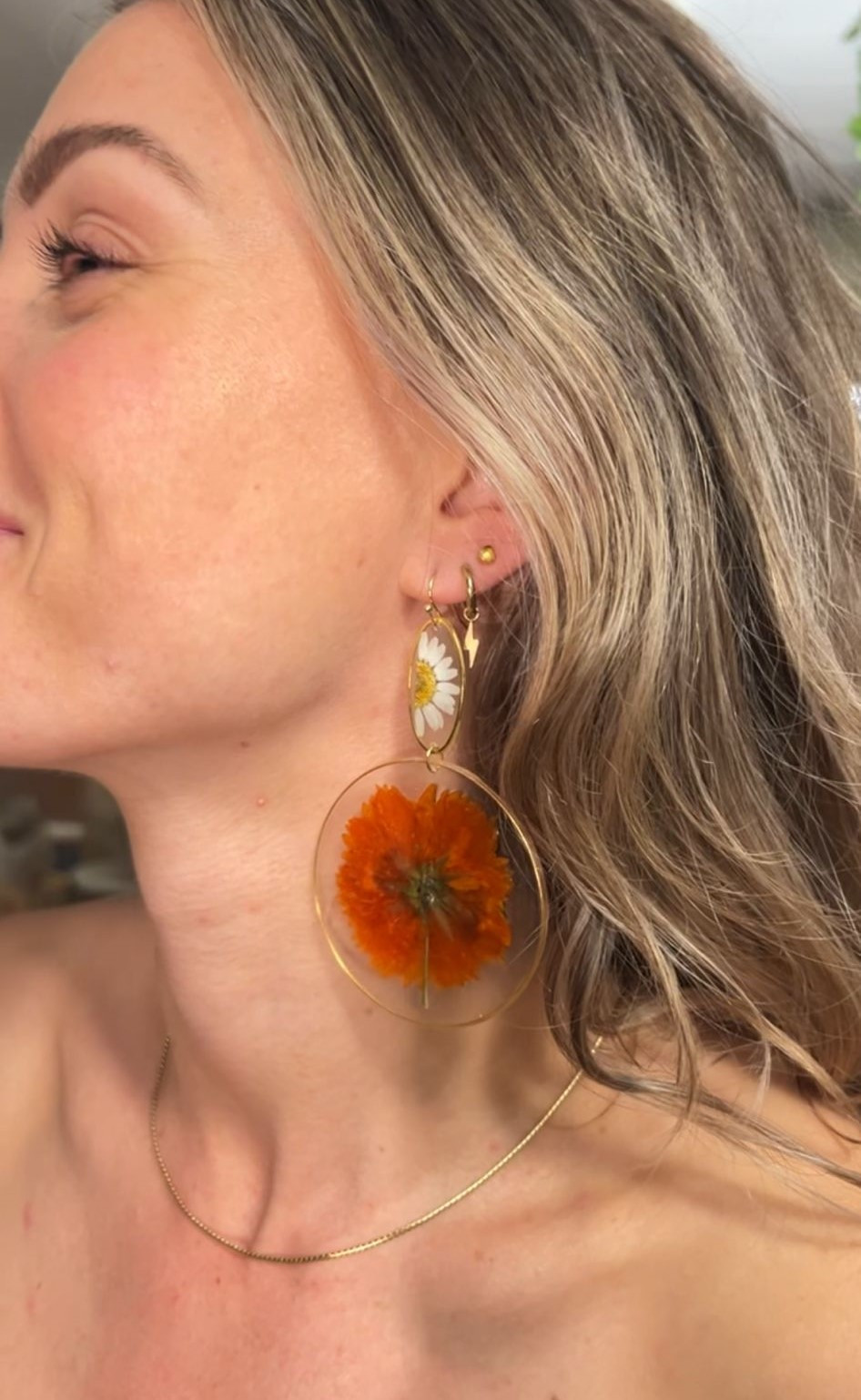 Workshop: Sieraden van echte bloemen! - Foto