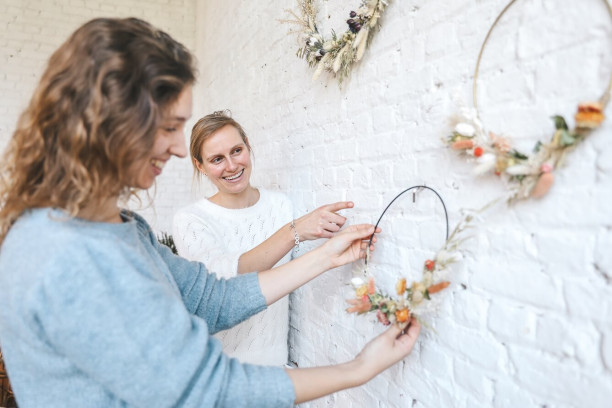 Workshop Droogbloemenkrans (privé groep)